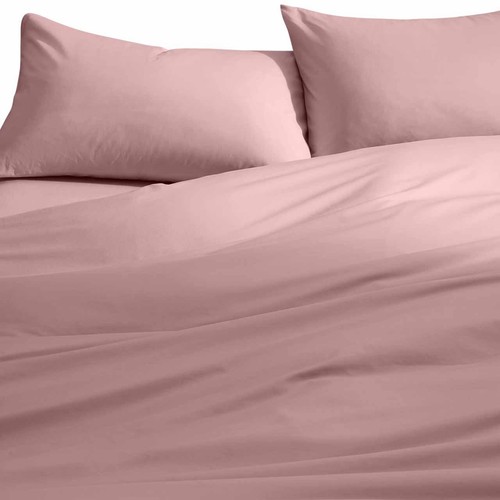 M&S Cotton Rich Bedding Set, Double, Blush thumbnail 2