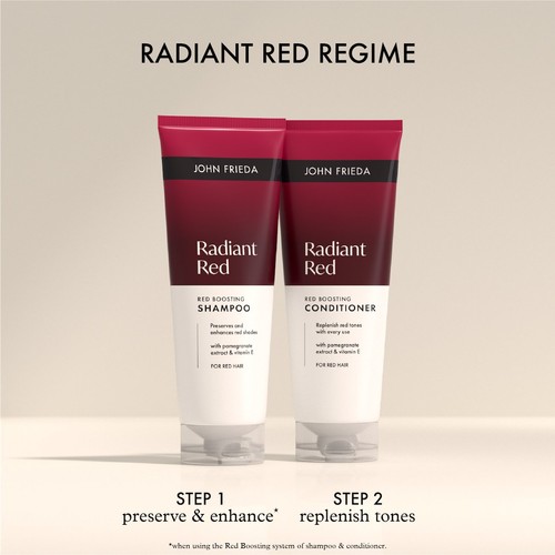 John Frieda Radiant Red Red Boosting Conditioner thumbnail 5