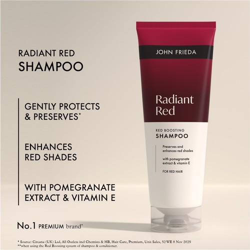John Frieda Radiant Red Red Boosting Shampoo thumbnail 4