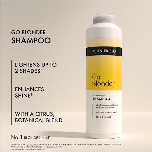 John Frieda Go Blonder Lightening Shampoo thumbnail 3