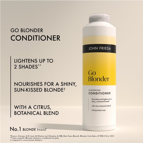 John Frieda Go Blonder Lightening Conditioner thumbnail 3