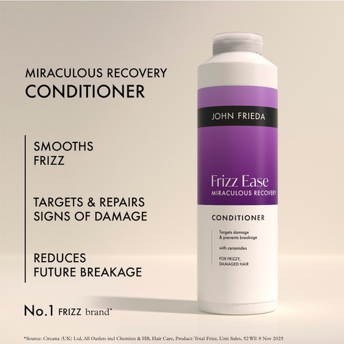 John Frieda Frizz Ease Miraculous Recovery Conditioner thumbnail 3