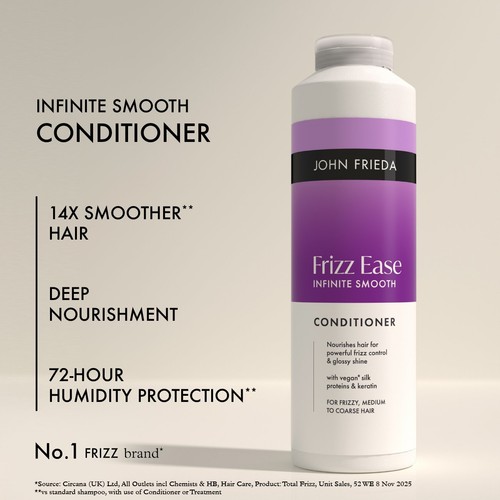 John Frieda Frizz Ease Infinite Smooth Conditioner thumbnail 2