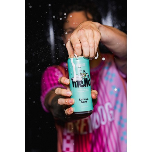 Mello Lime & Mint Alcohol Free 0.0% 4x330ml thumbnail 6