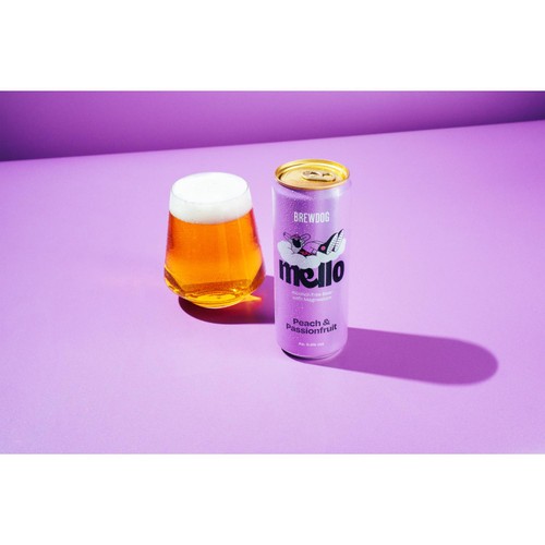Mello Peach & Passionfruit, Alcohol Free 0.0%, 4x330ml thumbnail 3