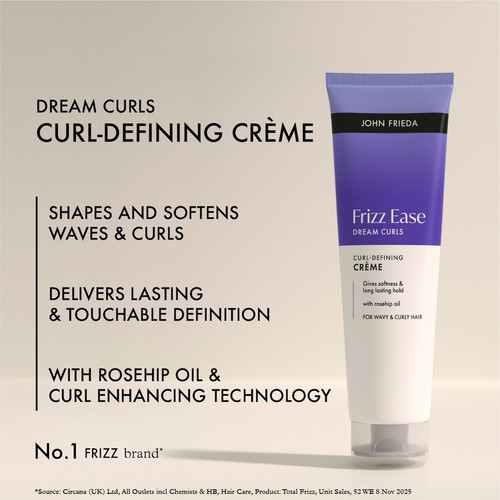 John Frieda Frizz Ease Dream Curls Curl Defining Creme thumbnail 3