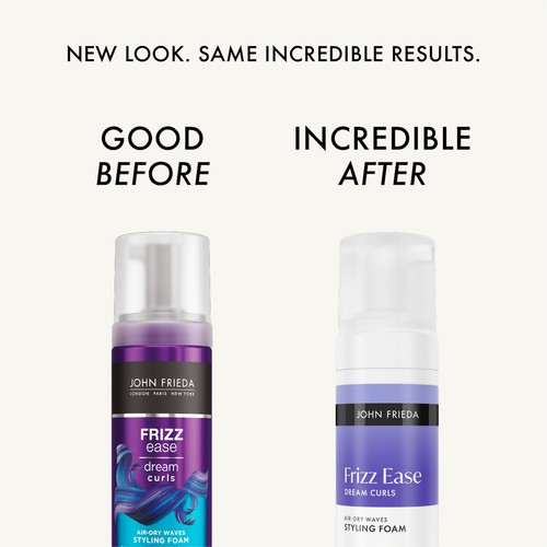John Frieda Frizz Ease Dream Curls Air Dry Waves Styling Foam thumbnail 2