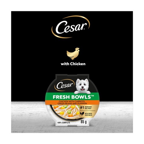 Cesar Fresh bowls with Chicken in Gravy thumbnail 4