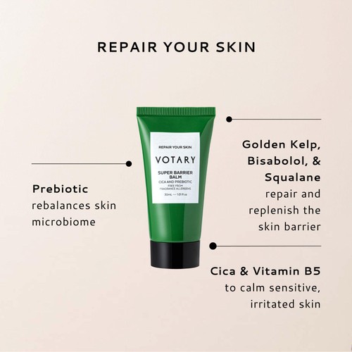 Votary Super Barrier Balm, Cica and Prebiotic  thumbnail 5