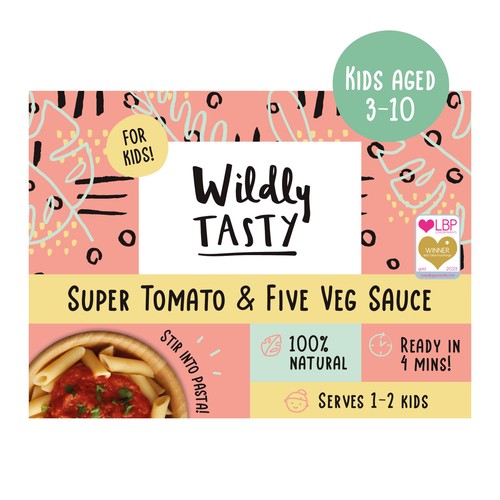 Wildly Tasty Super Tomato & Hidden Five Veg Sauce
