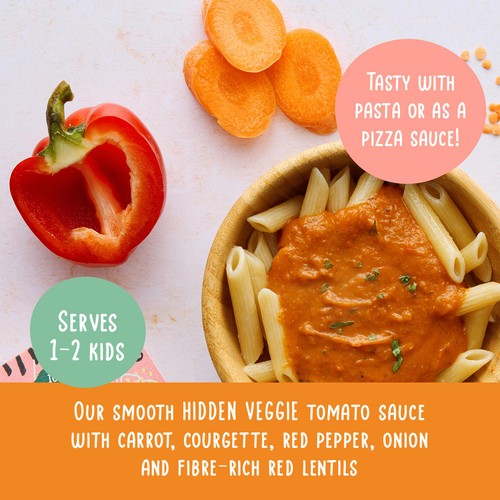 Wildly Tasty Super Tomato & Hidden Five Veg Sauce thumbnail 2