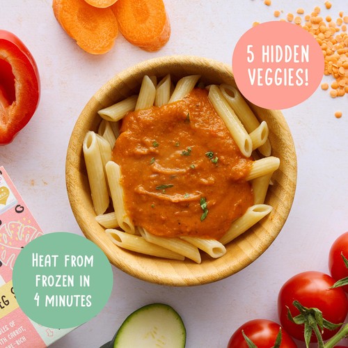 Wildly Tasty Super Tomato & Hidden Five Veg Sauce thumbnail 3