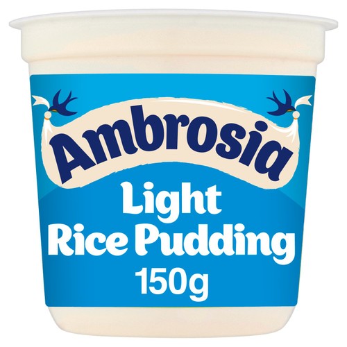 Ambrosia Low Fat Rice Pudding Dessert Snack Pot