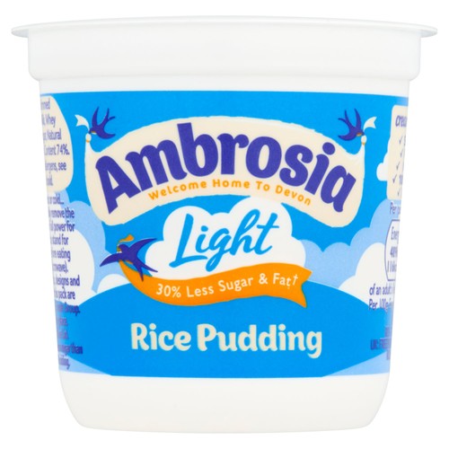 Ambrosia Low Fat Rice Pudding Dessert Snack Pot thumbnail 2