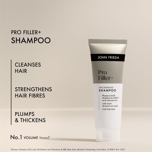 John Frieda PROfiller+ Thickening Shampoo thumbnail 3