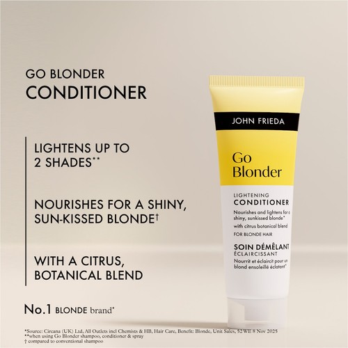 John Frieda Go Blonder Lightening Conditioner thumbnail 3
