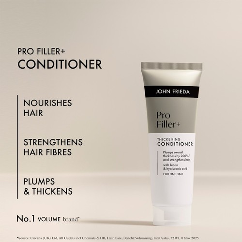 John Frieda PROfiller+ Thickening Conditioner thumbnail 3