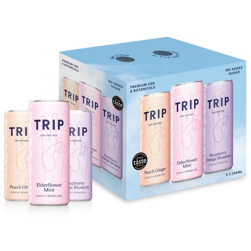 TRIP CBD Infused Mixed Pack 6
