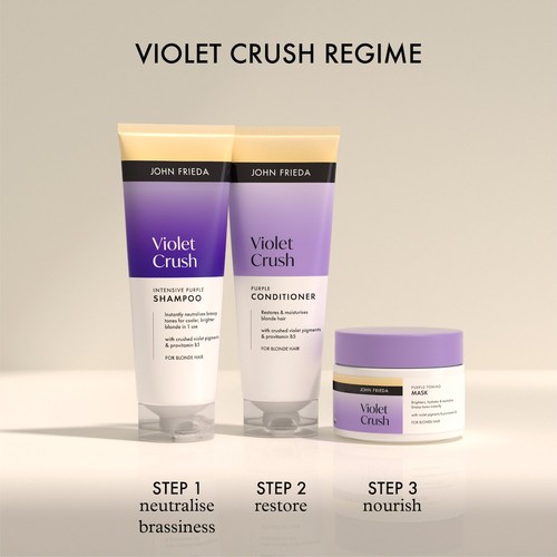 John Frieda Violet Crush Purple Toning Mask thumbnail 5