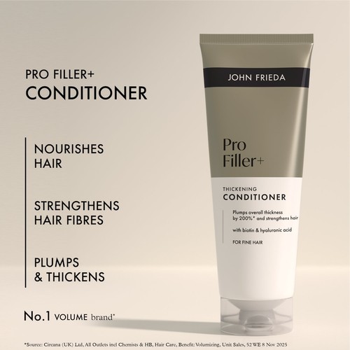 John Frieda PROfiller+ Thickening Conditioner thumbnail 3