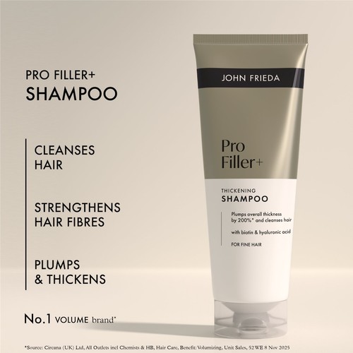 John Frieda PROfiller+ Thickening Shampoo thumbnail 6
