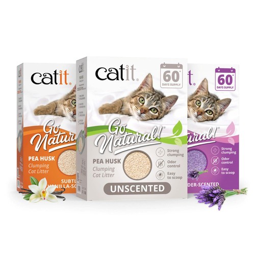 Catit Go Natural Pea Husk Litter Unscented thumbnail 10