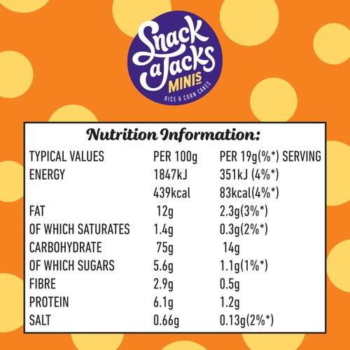 Snack a Jacks Lightly Salted Caramel Rice Cakes thumbnail 6