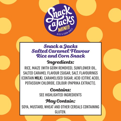 Snack a Jacks Lightly Salted Caramel Rice Cakes thumbnail 7