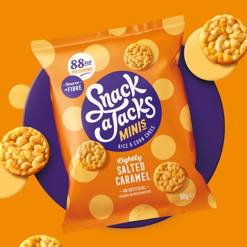 Snack a Jacks Lightly Salted Caramel Rice Cakes thumbnail 3