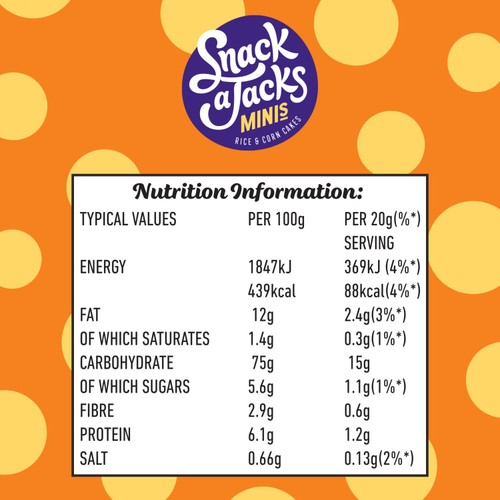 Snack a Jacks Lightly Salted Caramel Rice Cakes thumbnail 7