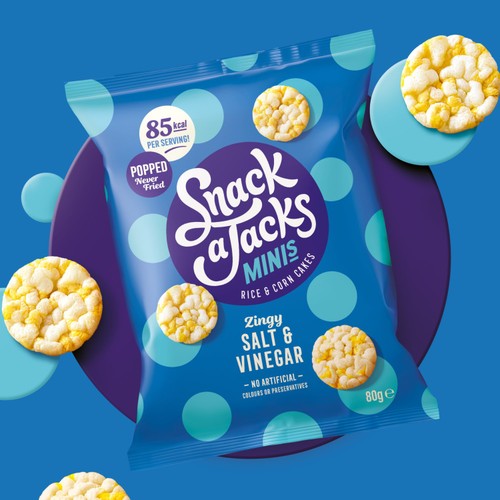 Snack a Jacks Salt & Vinegar Rice Cakes thumbnail 3