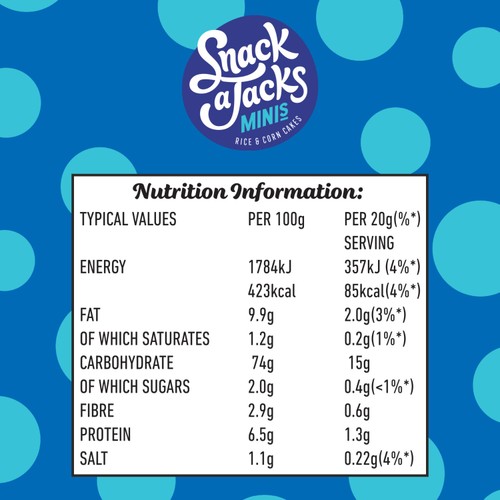 Snack a Jacks Salt & Vinegar Rice Cakes thumbnail 7
