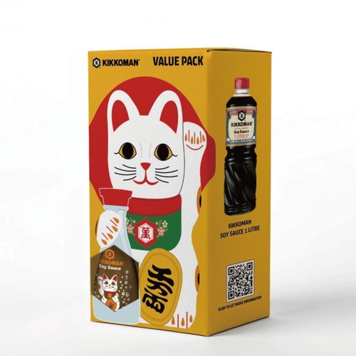 Kikkoman Lucky Cat Value Pack 1L thumbnail 3