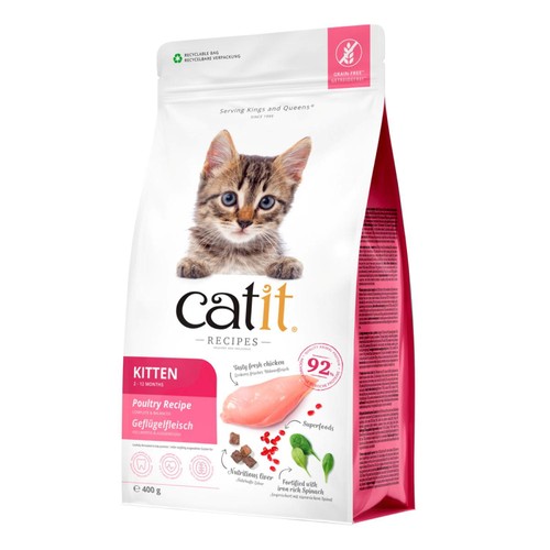 Catit Recipes Dry Kitten Poultry