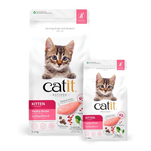 Catit Recipes Dry Kitten Poultry thumbnail 2