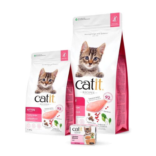 Catit Recipes Dry Kitten Poultry thumbnail 4