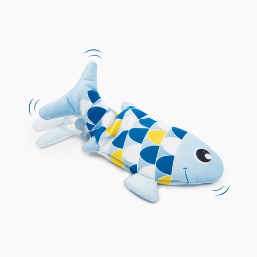 Catit Groovy Mini Fish Blue thumbnail 2