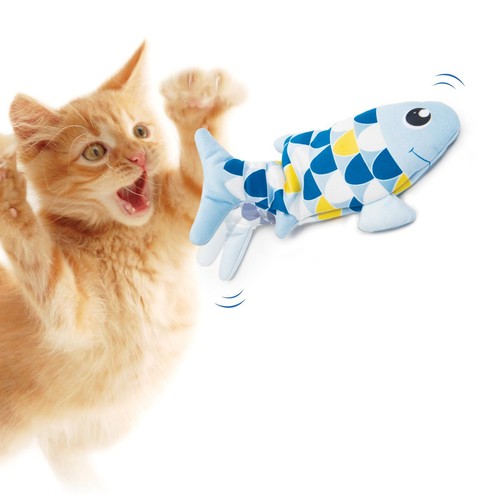 Catit Groovy Mini Fish Blue thumbnail 3