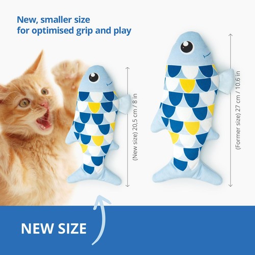 Catit Groovy Mini Fish Blue thumbnail 4