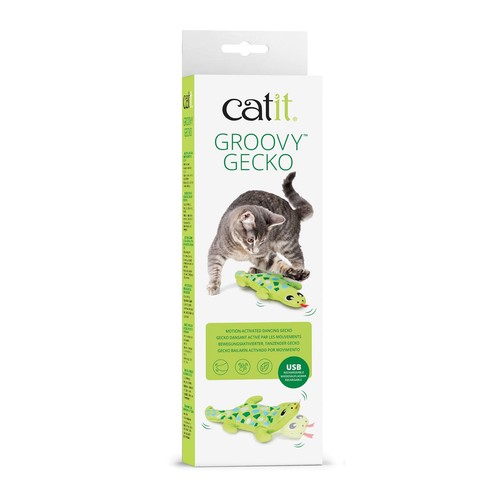 Catit Groovy Mini Gecko Green