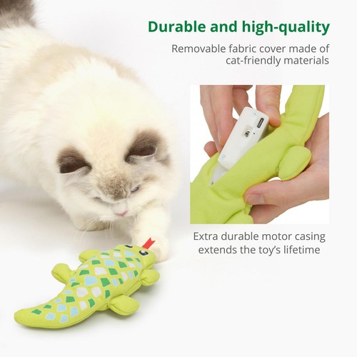 Catit Groovy Mini Gecko Green thumbnail 7