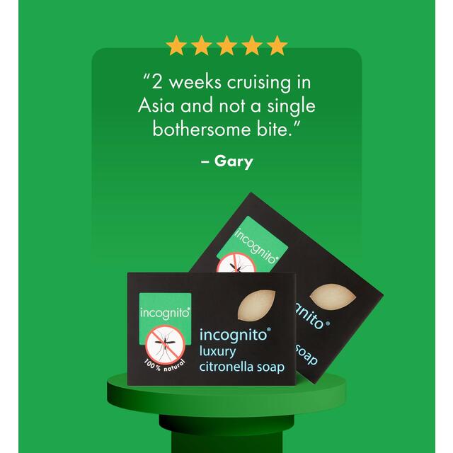 Incognito Citronella Soap Mosquito Repellent thumbnail 5