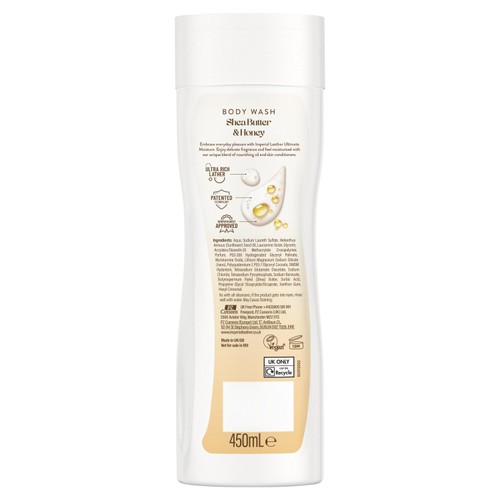 Imperial Leather Ultimate Moisture Shea Butter & Honey Body Wash thumbnail 3
