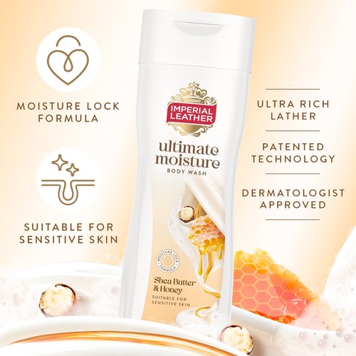 Imperial Leather Ultimate Moisture Shea Butter & Honey Body Wash thumbnail 4