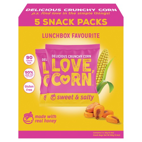 LOVE CORN Sweet & Salty Multipack