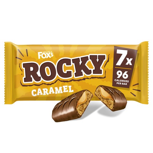 Fox's Biscuits Rocky Caramel Biscuit Bars 7 Bars Multipack