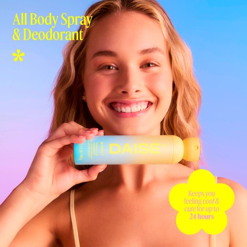 DAISE Sunny All Body Spray & Deodorant in Vanilla & Coconut thumbnail 3
