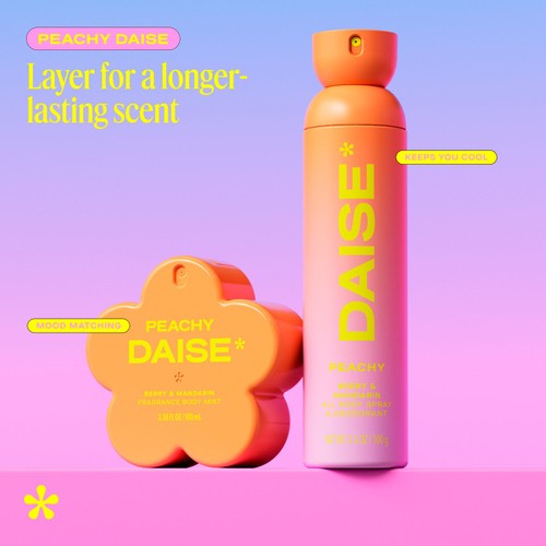 DAISE Peachy Fragrance Body Mist in Berry & Mandarin thumbnail 8