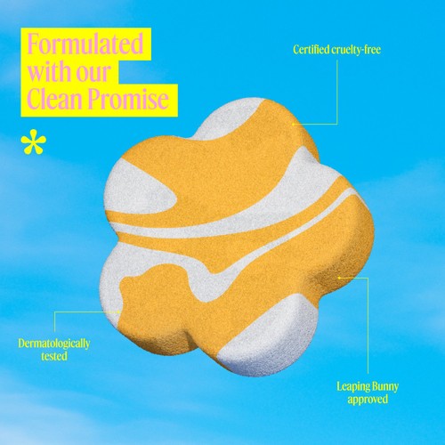DAISE Soft Serve Bath Bomb in Vanilla Swirl thumbnail 5