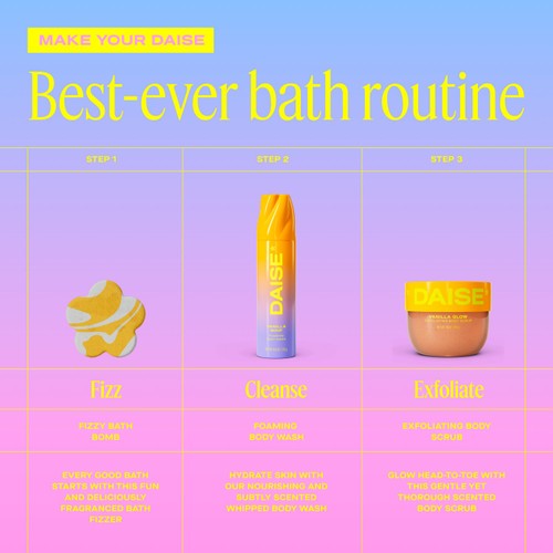 DAISE Soft Serve Bath Bomb in Vanilla Swirl thumbnail 6